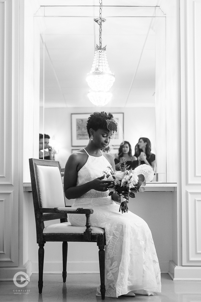 Tampa Garden Club Wedding Bride