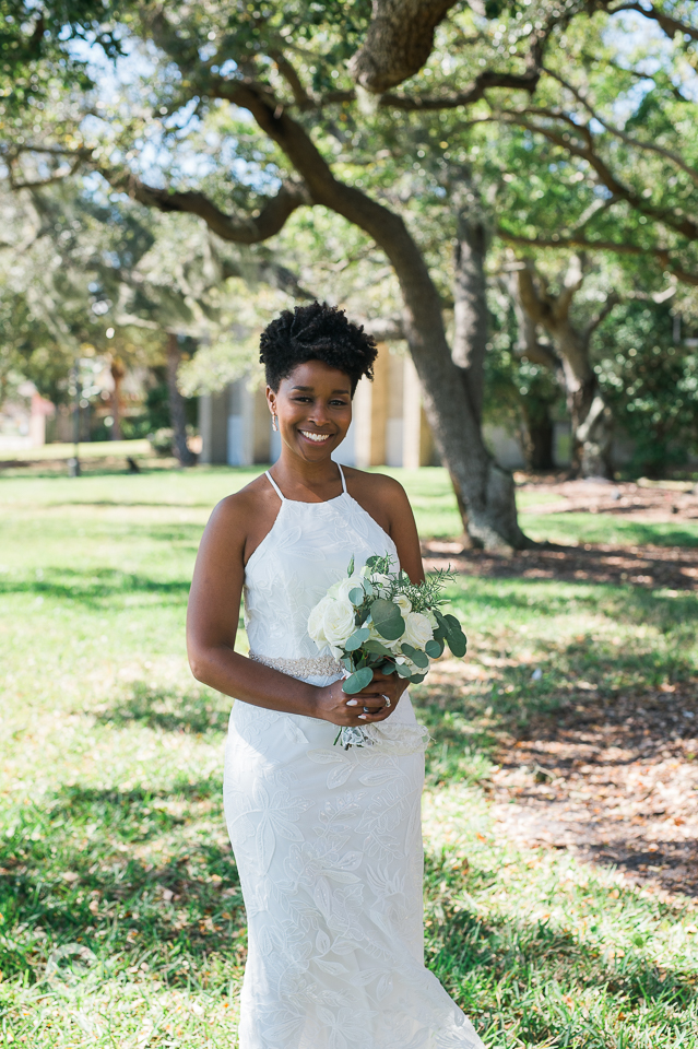 Tampa Garden Club Wedding Bride